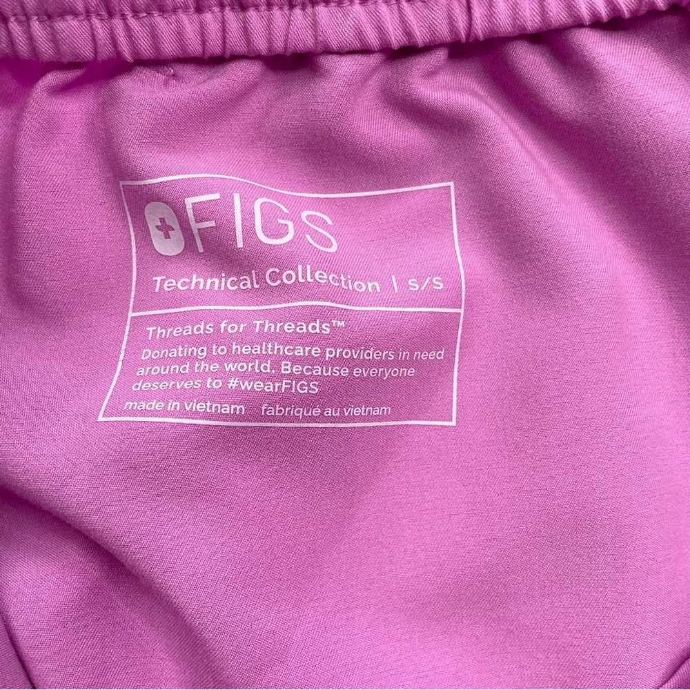 Figs Lavender Technical Coll Scrubs Pants- Size Small ~ Healthcare~Medical Staff